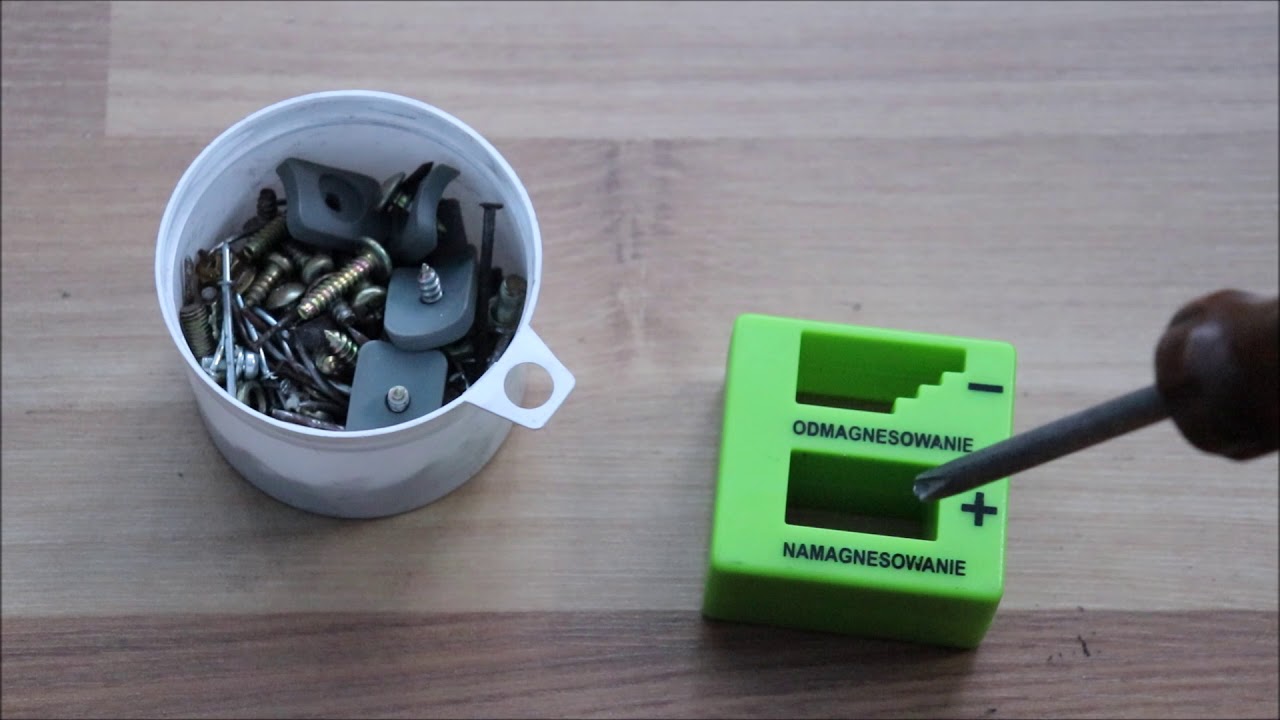 Watch Przydatny gadżet do warsztatu: Magnetyzer i opaska magnetyczna na nadgarstek now Przydatny gadżet do warsztatu: Magnetyzer i opaska magnetyczna na nadgarstek