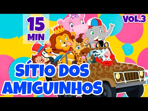 Sítio dos Amiguinhos Vol. 3 - Giramille 15 min | Desenho Animado Musical