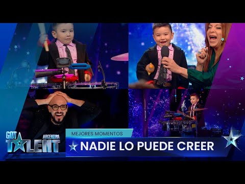 IMPACTANTE: Aythan tiene 4 AÑOS y toca los timbales como un PROFESIONAL - Got Talent Argentina 2023