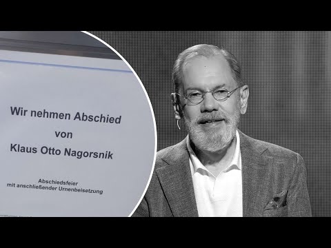 Klaus Otto Nagorsnik †68 Der Gefragt – Gejagt Jäger wurde beigesetzt