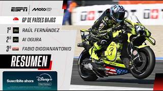 RESISTE: TRIUNFO DE RAÚL FERNÁNDEZ EN LA SPRINT DEL DUTCH GP, SEGUIDO DE AI OGURA | RESUMEN