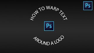 How To Type Text In A Circle - Photoshop Tutorial