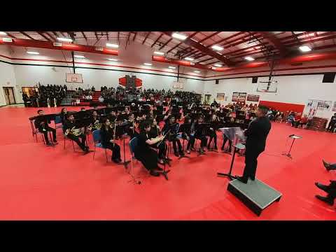 SNJH Christmas Band Concert 12 13 22