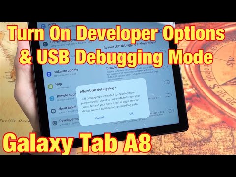 Galaxy Tab A8: How to Enable Developer Options & USB Debugging Mode