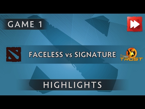 Faceless vs Signature.Dota2 [Game 1] Dota 2 Asia Championships 2017 - Dota Highlights