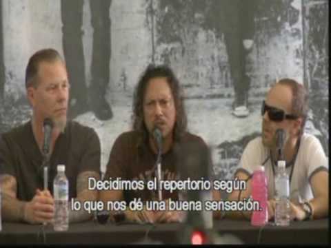 ****Metallica  Robert Trujillo speaking in Spanish****Robert Trujillo hablando en Español****