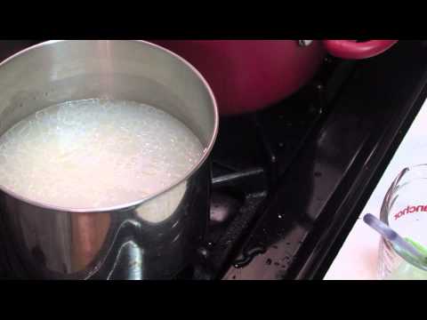 How to cook white rice - simple instructions.