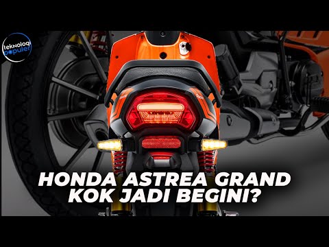 Keren Abis!! Penampakan Motor Terbaru Mirip Honda Astrea Grand, Masuk Indonesia Gak ya?