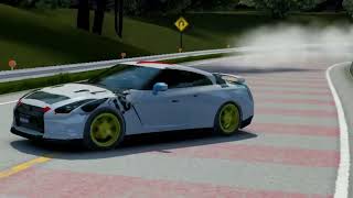 【AR】峠 区間ドリ R35