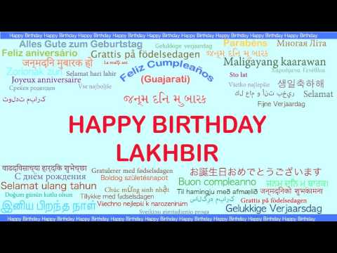 Lakhbir   Languages Idiomas - Happy Birthday