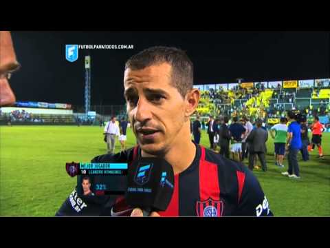 Romagnoli: "Tenemos que mejorar". Defensa 1 - San Lorenzo 2. Fecha 2. Primera División 2015. FPT.