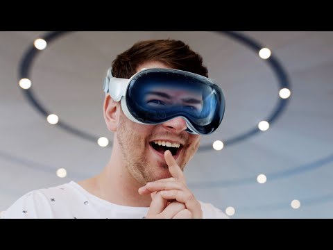 I got to wear Apple Vision Pro for an hour! 👀