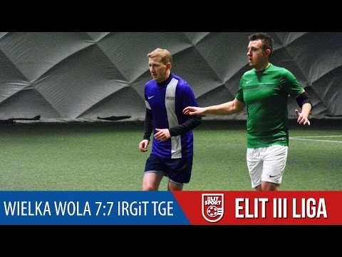 WIELKA WOLA 7:7 IRGiT TGE - ELIT III Liga ZIMA 2017
