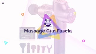 Massage Gun Fascia (Silver)