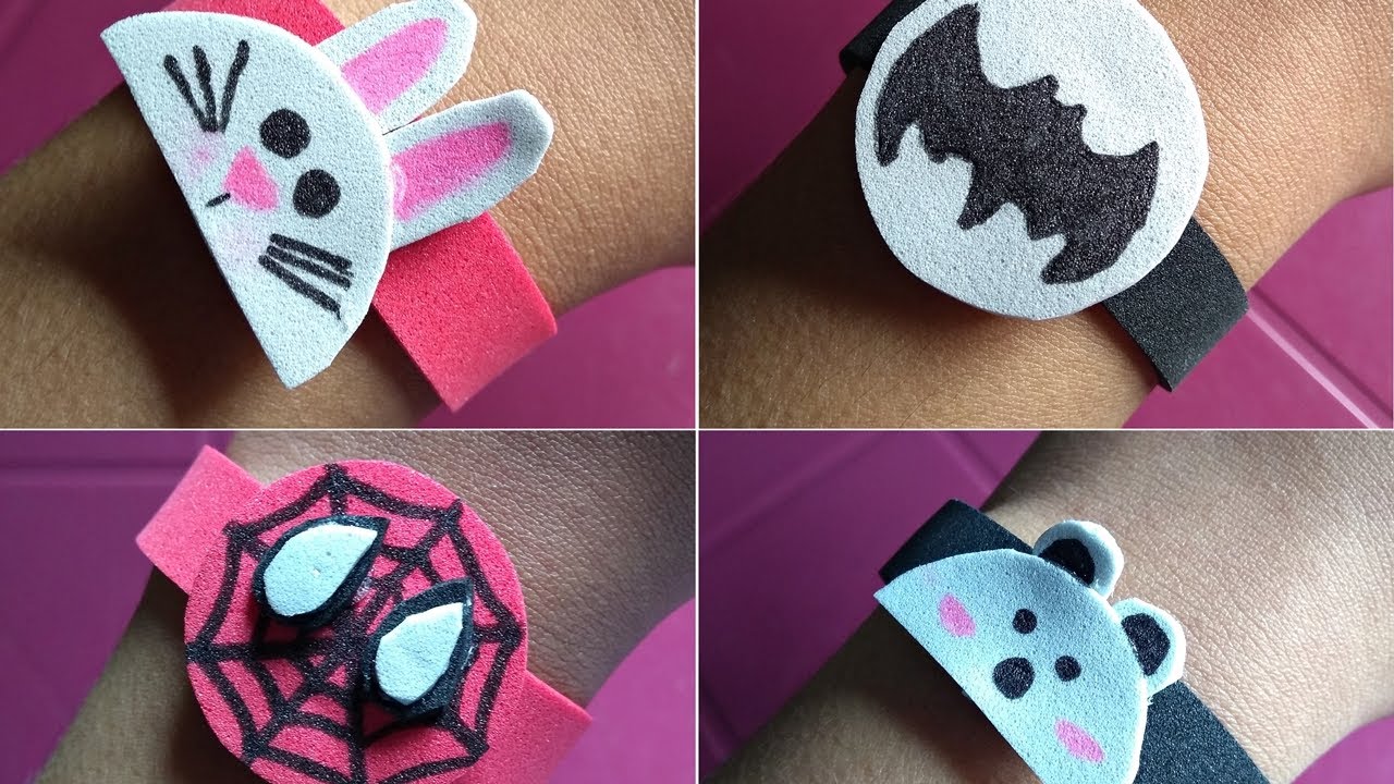 Watch Now DIY - Pulseira de e.v.a | Especial Dia das Crianças DIY - Pulseira de e.v.a | Especial Dia das Crianças