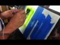How To Airbrush The Monster Energy Logo Part 1