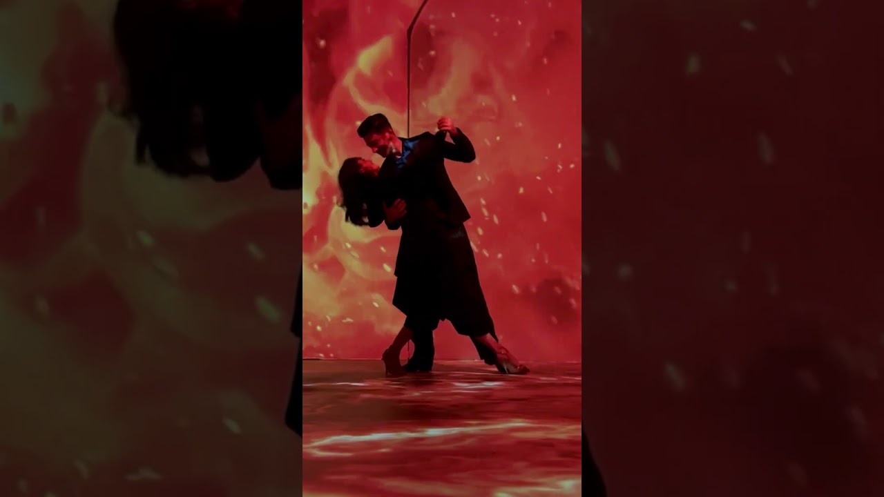 Video thumbnail for Tango On The Sun- Argentine Tango with Dagny Arizona Miller & Iakof Shonsky at the Hall Des Lumieres