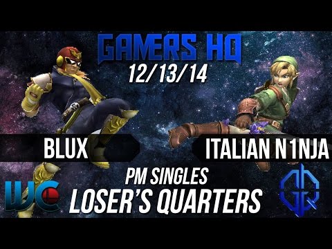 GHQ Smash Monthly - BLUX (Falcon) vs. ITALIAN N1NJA (Link) PM Loser's Quarters