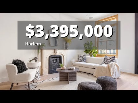 Inside a $3.4M Harlem, NYC Townhouse | Comprehensively Reimagined Two-family Townhome