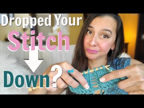 How to pick up a Completely Lost Stitch!