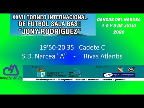 Cadete C S.D. Narcea "A"   -   Rivas Atlantis TORNEO  INT. FÚTBOL  SALA  BASE JONY  RODRÍGUEZ