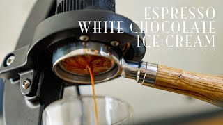 [No Music] How to Make Espresso White Chocolate Ice Cream (vegan)