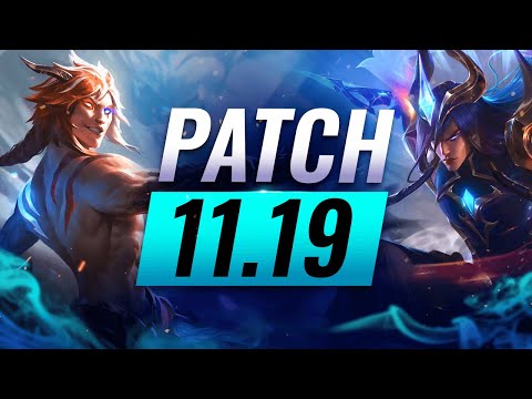 BEST Champions TIER List – League of Legends Patch 11.19