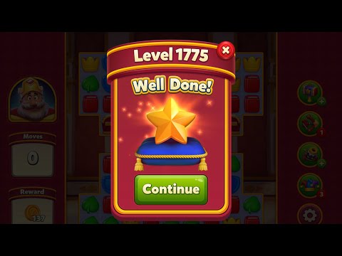 Royal Match - King Robert - Hard Level 1775