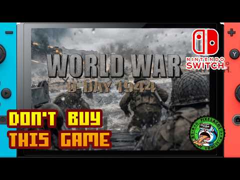 World War: D-Day 1944 - (Nintendo Switch 1) - Framerate & Gameplay - 4K