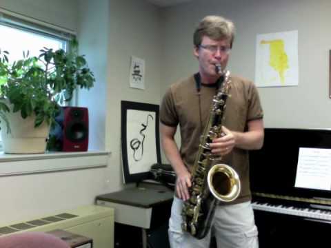 David Pope: Prelude ( saxophone quarter tones )