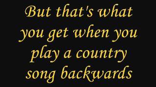 Backwards By Rascal Flatts (Lyrics)