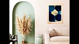 Transform Your Space Instantly with Mid-Century Modern Geometric Wall Art – Download & Decorate...