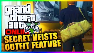 GTA 5 Online SECRET Heist Outfit - How To Get The Heist Money "Duffle Bag" In GTA Online! (GTA V)