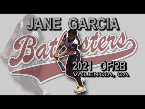 2021 Jane Garcia Slapper Outfield and Second Base Softball Skills Video - OC Batbusters Mendoza