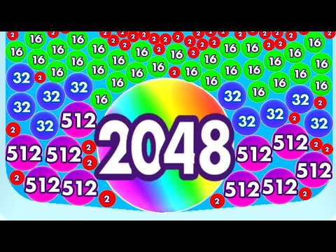 Bounce Merge 2048 Challenge infinity (Math Games, Level Up Balls)