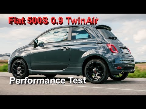 Fiat 500S 0,9 TwinAir (2017) Performance Test