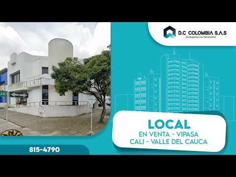 LOCAL ESQUINERO EN VENTA SECTOR VIPASA EN CALI - VALLE