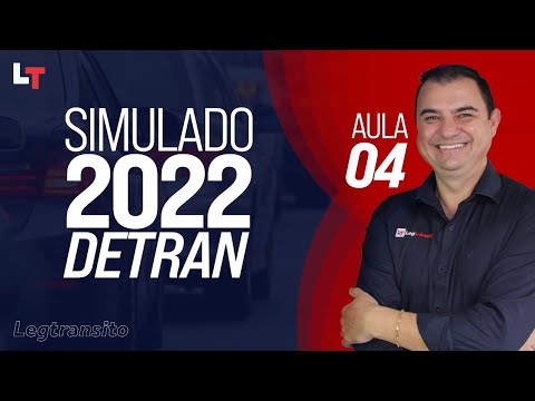 SIMULADO DETRAN QUESTÕES 2022 - AULA 04 #SimuladoLegTransito2022 #Detran2022