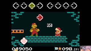 Cover art for fnf super mario bros mix bricks and lifts