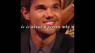 Taylor Swift Explains Her Song Back To December And Taylor Swift And Taylor Lautner Wonderful Edit
