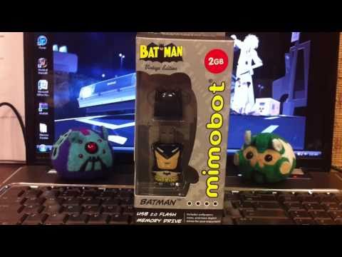 Mimobot Limited Edition Vintage Batman flash drive