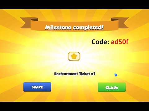 Milestone Completed, Enchantment Ticket x1, Dragon mania Legends, DML Master