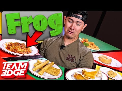 Eating Disgusting MYSTERY Ingredients in Normal Looking Food!! Video