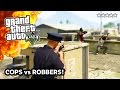 COPS vs ROBBERS (GTA 5 Funny Moments)