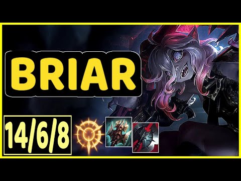 BRIAR VS ZIGGS - 14/6/8 KDA MID GAMEPLAY GRANDMASTER I