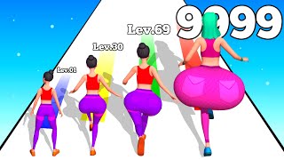 MAX LEVEL TWERK RACE - 3D Run & Fun Up Gameplay