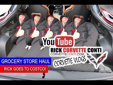 COSTCO HAUL IN A CORVETTE Video