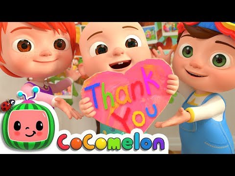 Thank You Song | CoCoMelon Nursery Rhymes & Kids Songs