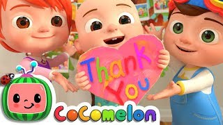 Thank You Song | CoComelon Nursery Rhymes &amp; Kids Songs