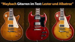 Video thumbnail for Gitarre: "Maybach Lester und Albatroz Gitarren im Test" by Horst Keller VIP-Guitar